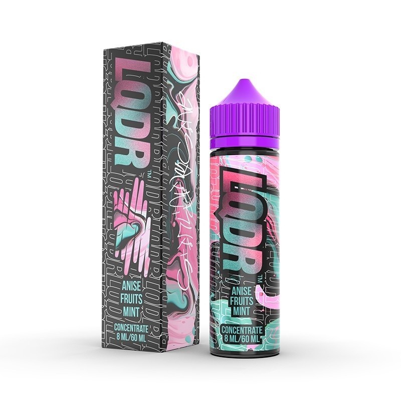 Longfill LQDR 8/60 - Anise Fruits Mint | Eliq Vapoteur