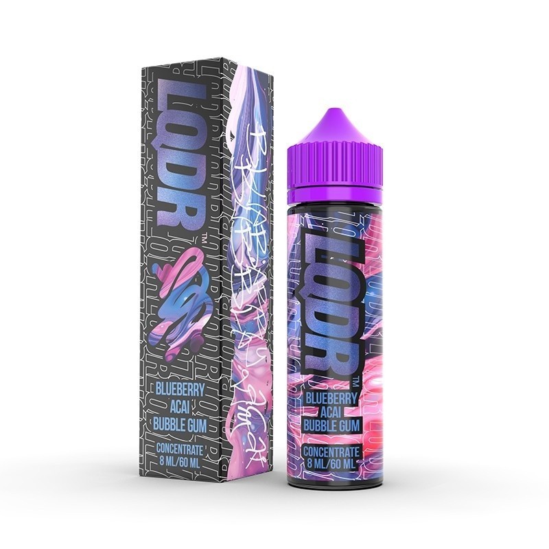 Longfill LQDR 8/60ml - Blueberry Acai Bubble | Eliq Vapoteur