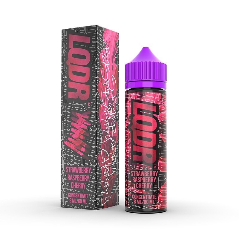 Longfill LQDR 8/60ml - Strawberry Raspberry Cherry | Eliq Vapoteur