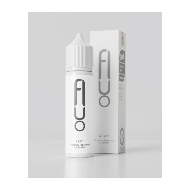 Longfill FLUO White 12/60 ml - Gray | Eliq Vapoteur