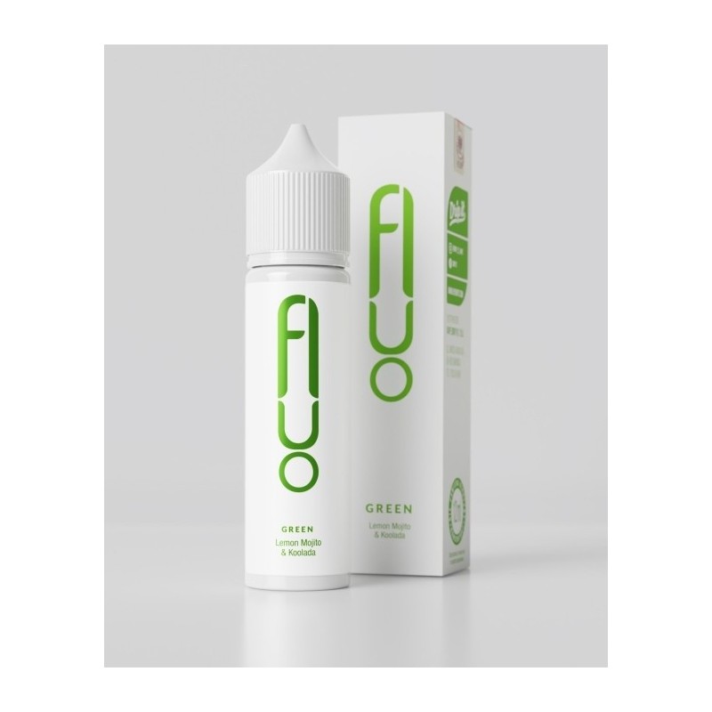Longfill FLUO White 12/60ml - Green | Eliq Vapoteur