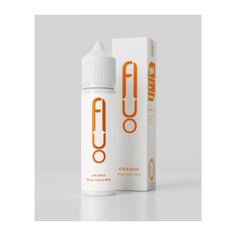 Longfill FLUO White 12/60 ml - Orange | Eliq Vapoteur
