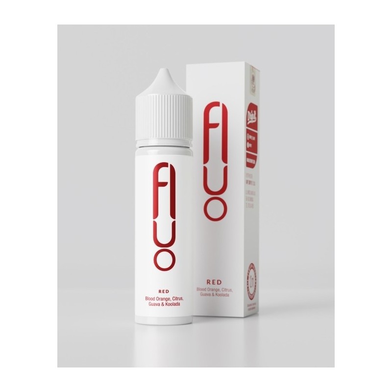 Longfill FLUO White 12/60 ml - Red | Eliq Vapoteur