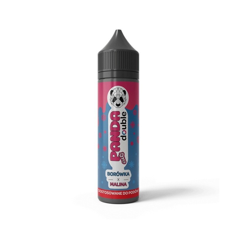 Longfill Panda Double 10/60 ml - Borówka Malina | Eliq Vapoteur