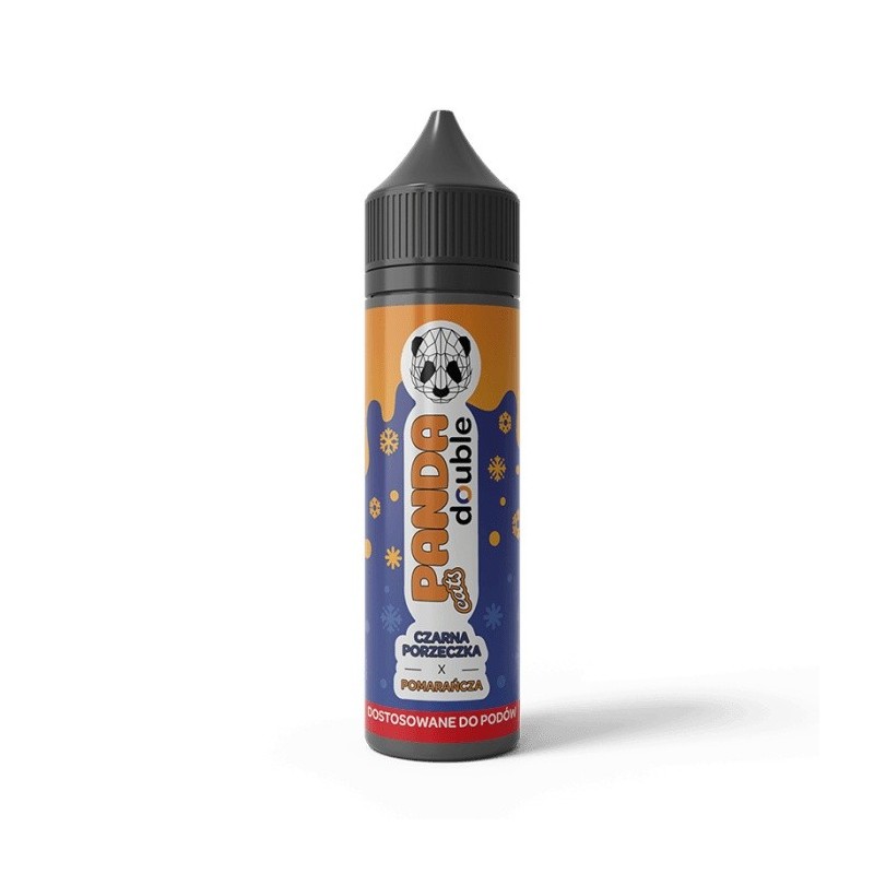 Longfill Panda Double 10/60 ml - Czarna Porzeczka Pomarańcza | Eliq Vapoteur