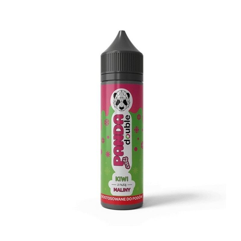 Longfill Panda Double 10/60 ml - Kiwi z Nutą Maliny | Eliq Vapoteur