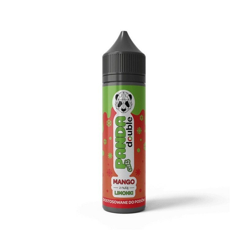 Longfill Panda Double 10/60 ml - Mango z Nutą Limonki | Eliq Vapoteur