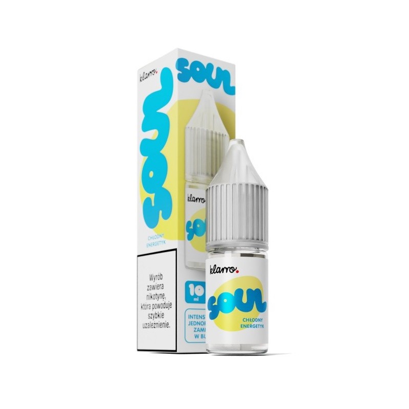 Liquid Klarro Soul 10ml 20mg salt - Chłodny Energetyk  (A25) | Eliq Vapoteur