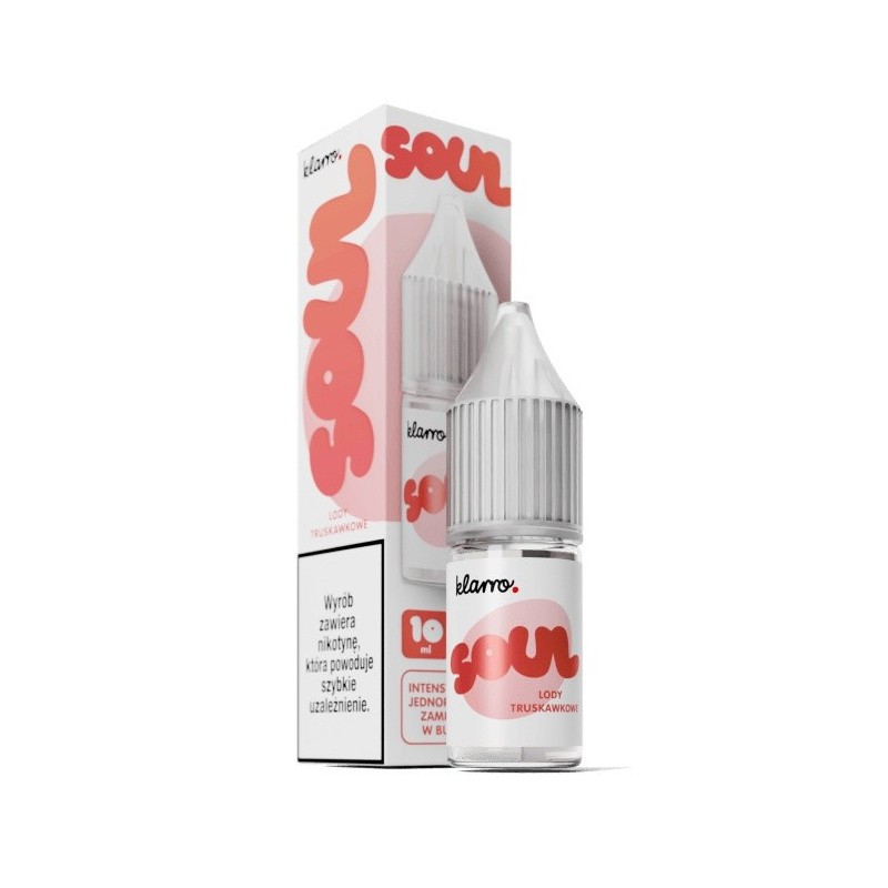 Liquid Klarro Soul 10ml 20mg salt - Strawberry Flavors (A25) | Eliq Vapoteur