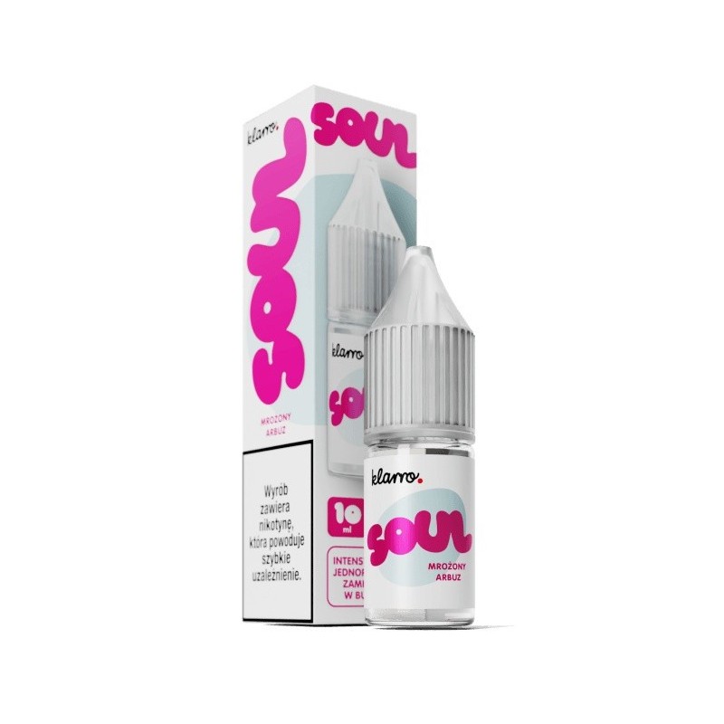 Liquid Klarro Soul 10ml 20mg salt - Mrożony Arbuz  (A25) | Eliq Vapoteur