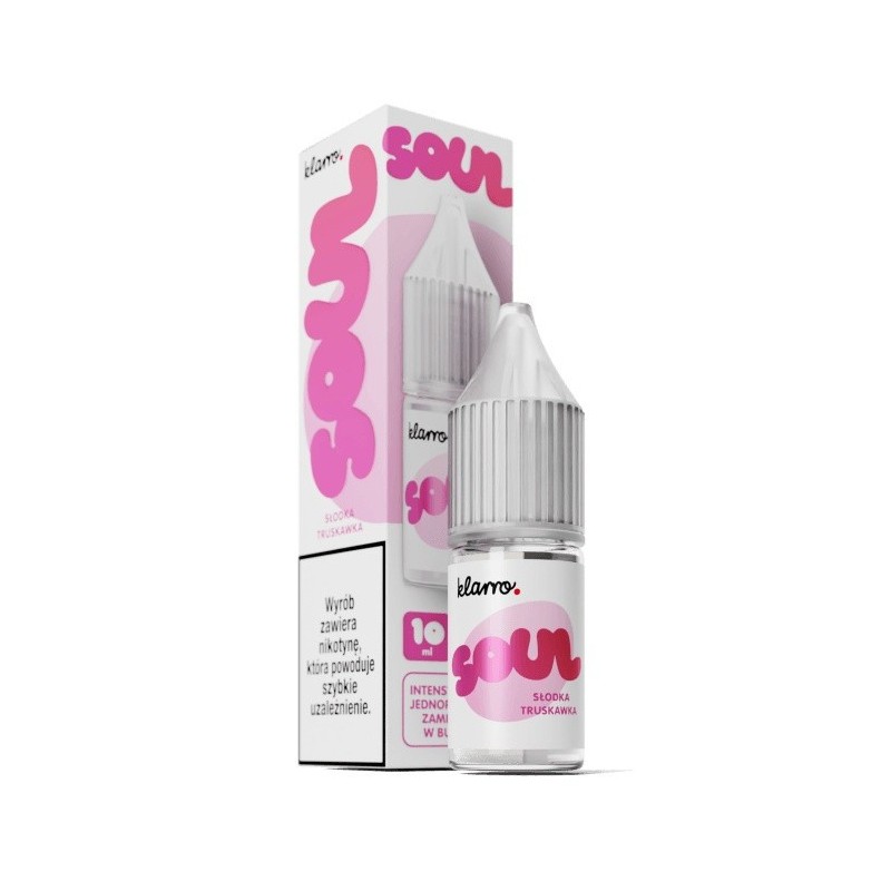 Liquid Klarro Soul 10ml 20mg Salt - Sweet Strawberry (A25) | Eliq Vapoteur