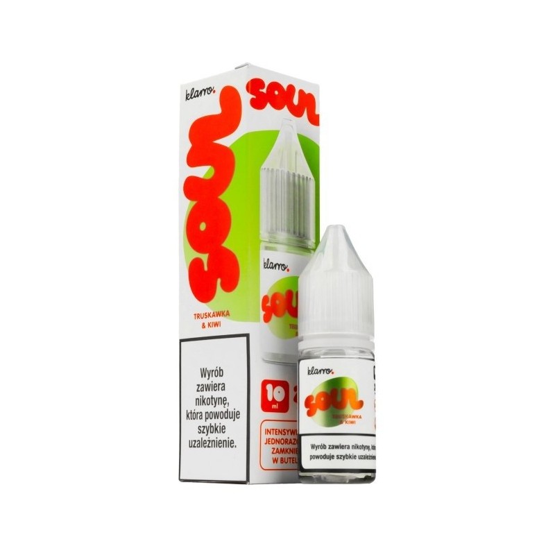 Liquid Klarro Soul 10ml 20mg Salt - Truskawka Kiwi (A25) | Eliq Vapoteur