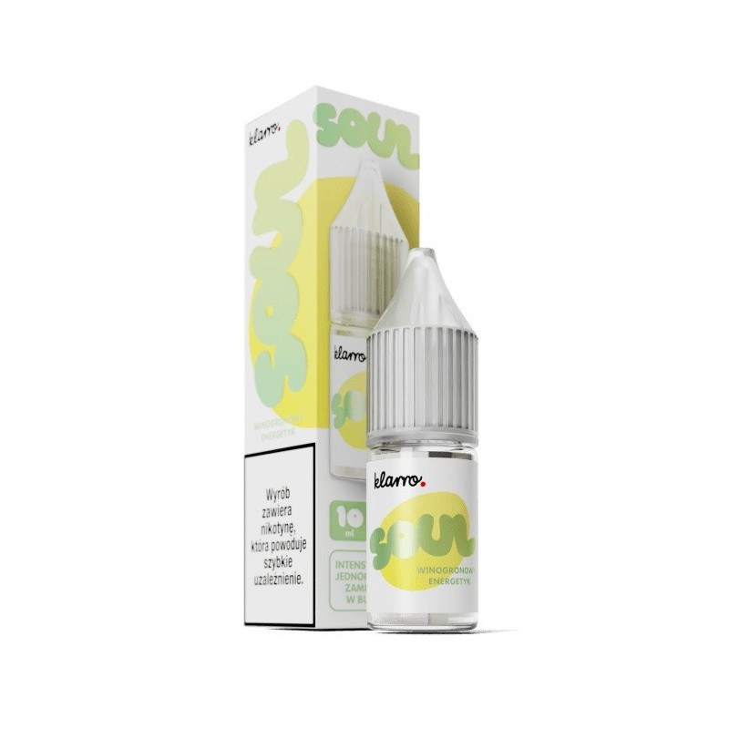 Liquid Klarro Soul 10ml 20mg Salt - Winogronowy Energetyk (A25) | Eliq Vapoteur