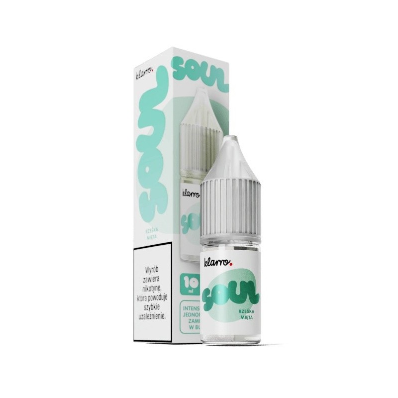 Liquid Klarro Soul 10ml 20mg Salt - Rześka mięta  (A25) | Eliq Vapoteur