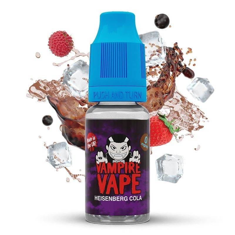 Liquid Vampire Vape Salt 10 ml 20mg - Heisenberg Cola  (A25) | Eliq Vapoteur
