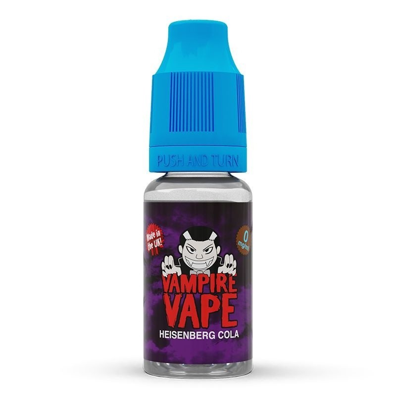 Liquid Vampire Vape Salt 10 ml 10mg - Heisenberg Cola | Eliq Vapoteur