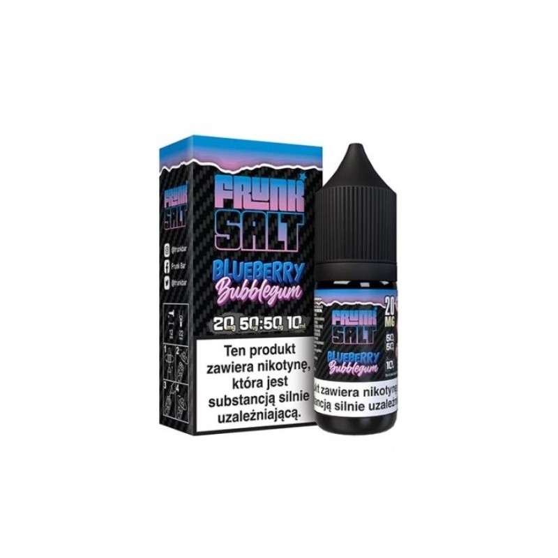 Liquid Frunk Salt 20 mg 10 ml - Blueberry Bubblegum | Eliq Vapoteur