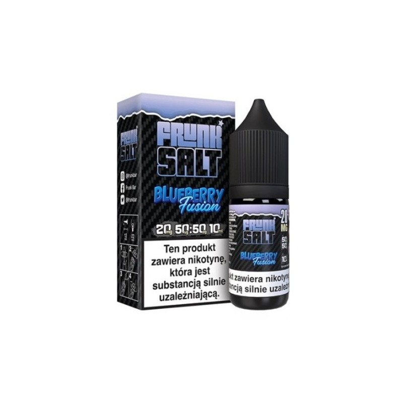 Liquid Frunk Salt 20 mg 10 ml - Blueberry Fusion | Eliq Vapoteur