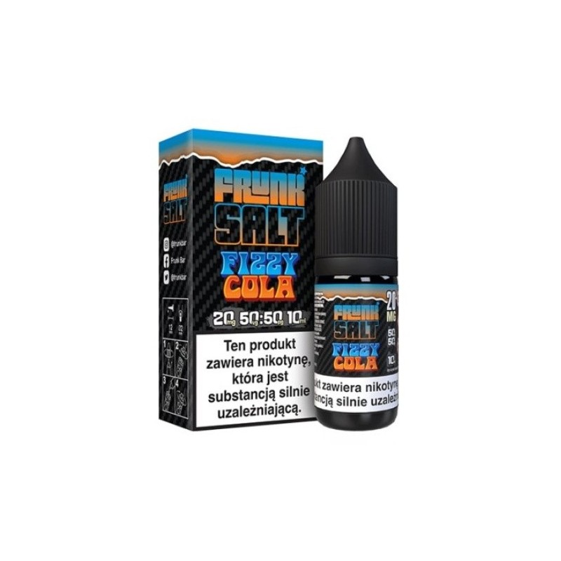 Liquid Frunk Salt 20 mg 10 ml - Fizzy Cola | Eliq Vapoteur