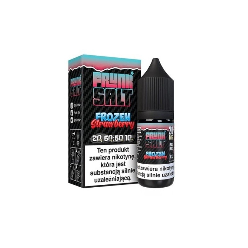 Liquid Frunk Salt 20 mg 10 ml - Fraise Gelée | Eliq Vapoteur