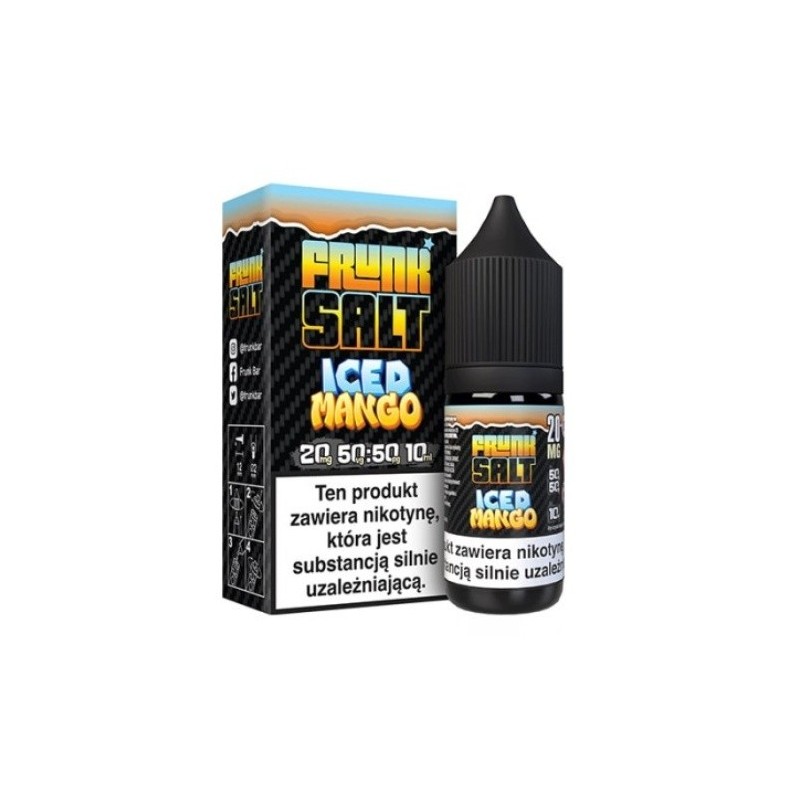 Liquid Frunk Salt 20 mg 10 ml - Iced Mango | Eliq Vapoteur