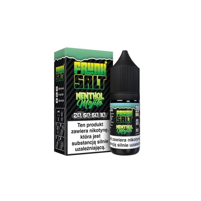 Liquid Frunk Salt 20 mg 10 ml - Menthol Mojito | Eliq Vapoteur