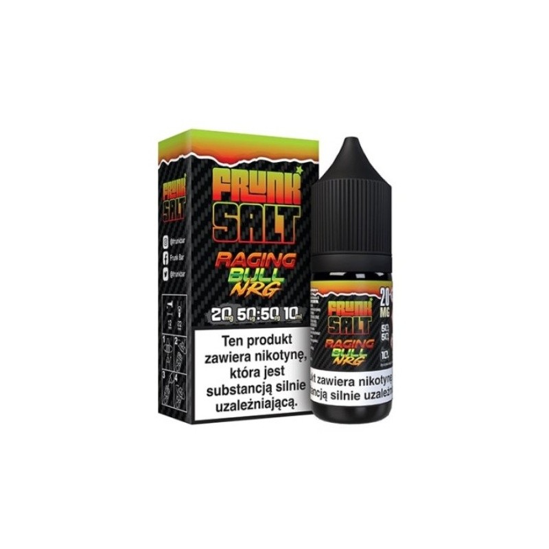 Liquid Frunk Salt 20 mg 10 ml - Raging Bull | Eliq Vapoteur