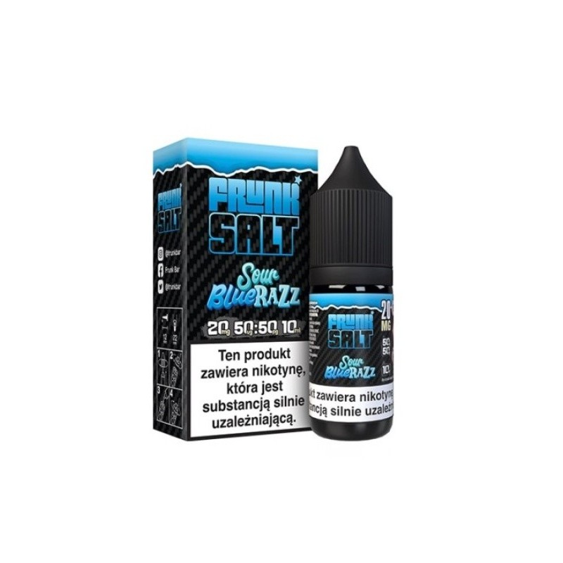 Liquid Frunk Salt 20 mg 10 ml - Sour Blue Razz | Eliq Vapoteur