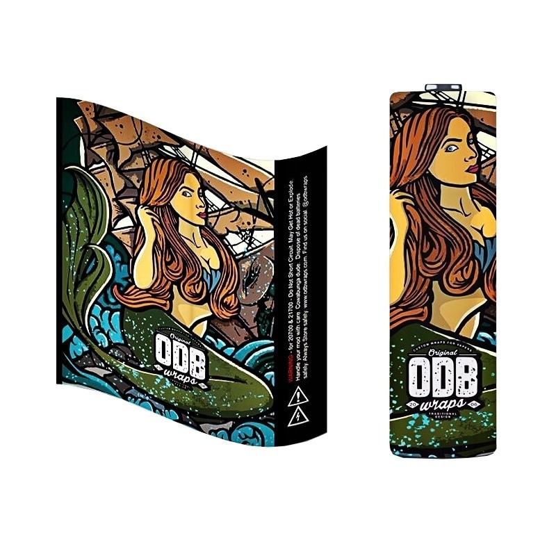 Battery sleeve 20700/21700 Mermaid | Eliq Vapoteur