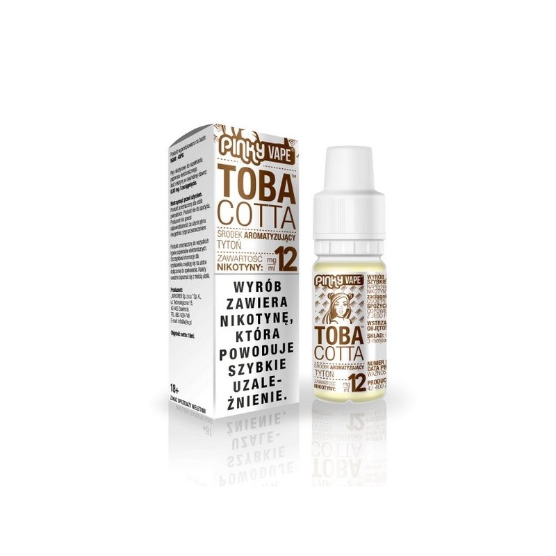 Liquid Pinky Vape - Tobacotta 12mg 10ml (A25) | Eliq Vapoteur