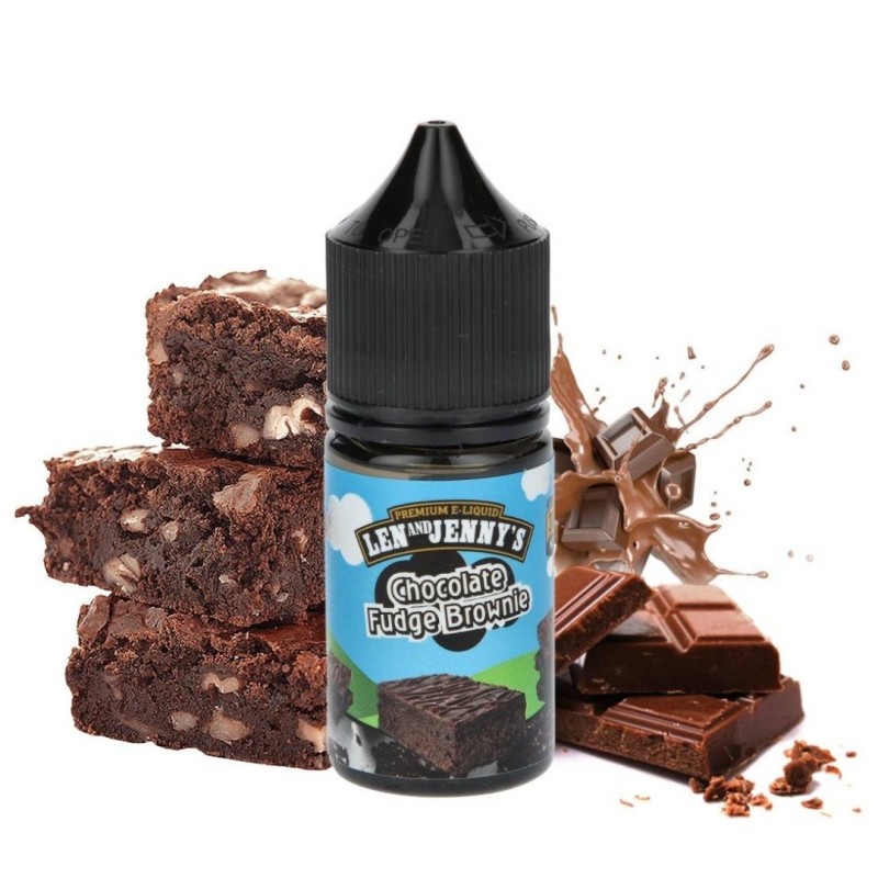 Concentrate - Len & Jenny's 30ml - Chocolate Fudge Brownie | Eliq Vapoteur