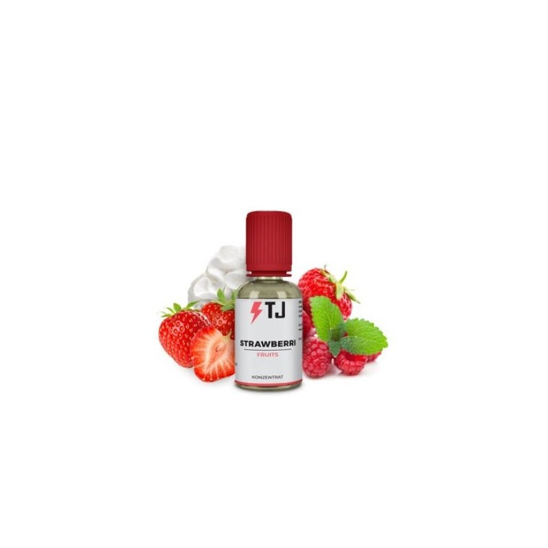 Concentré T-Juice - Strawberri 30ml | EliqVapoteur