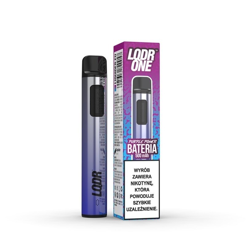 LQDR One Batterie - Purple Power | Eliq Vapoteur