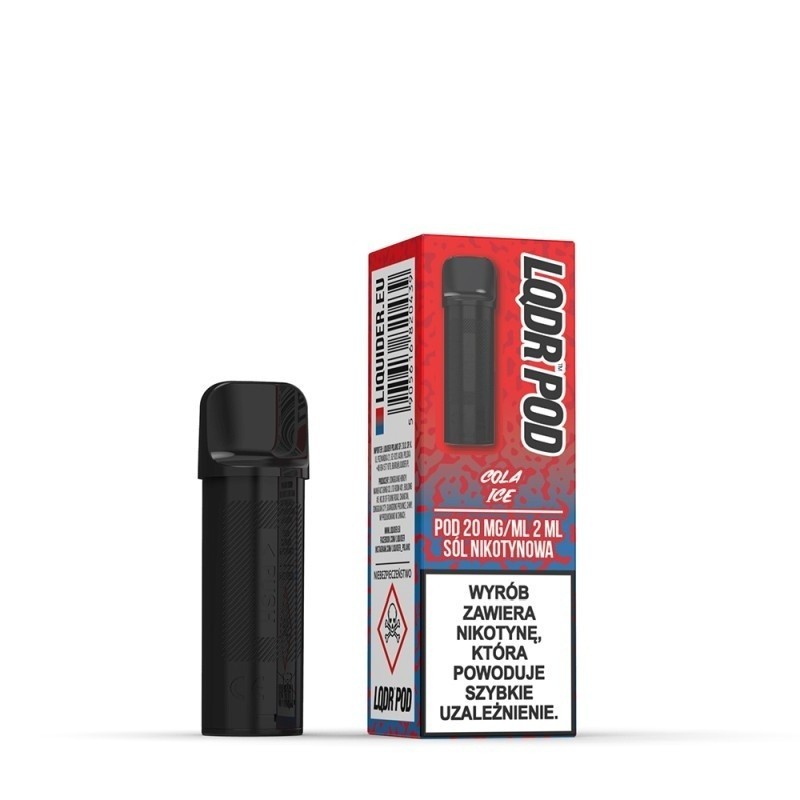 Wkład LQDR Pod 2ml - Cola Ice | Eliq Vapoteur
