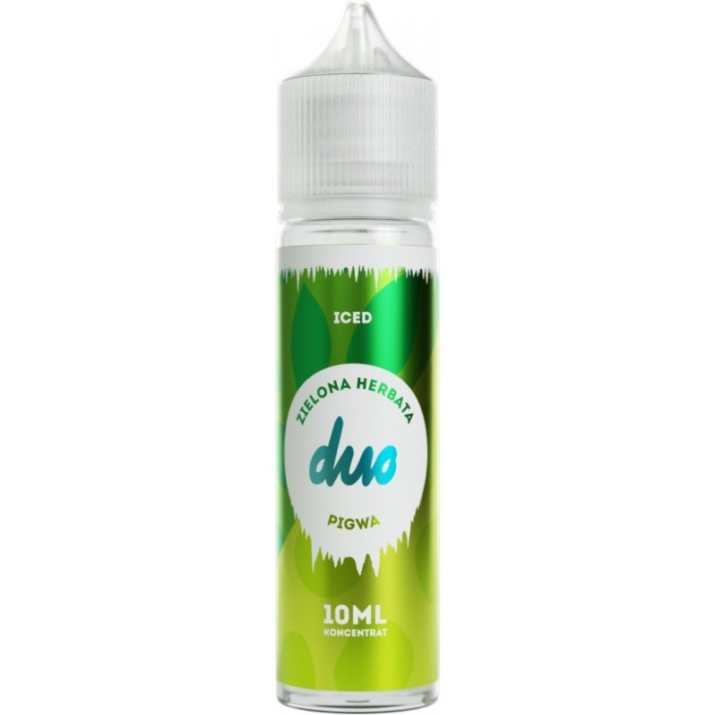 Longfill DUO ICED koncentrat 10/60ml - ZIELONA HERBATA Z PIGWĄ | Eliq Vapoteur