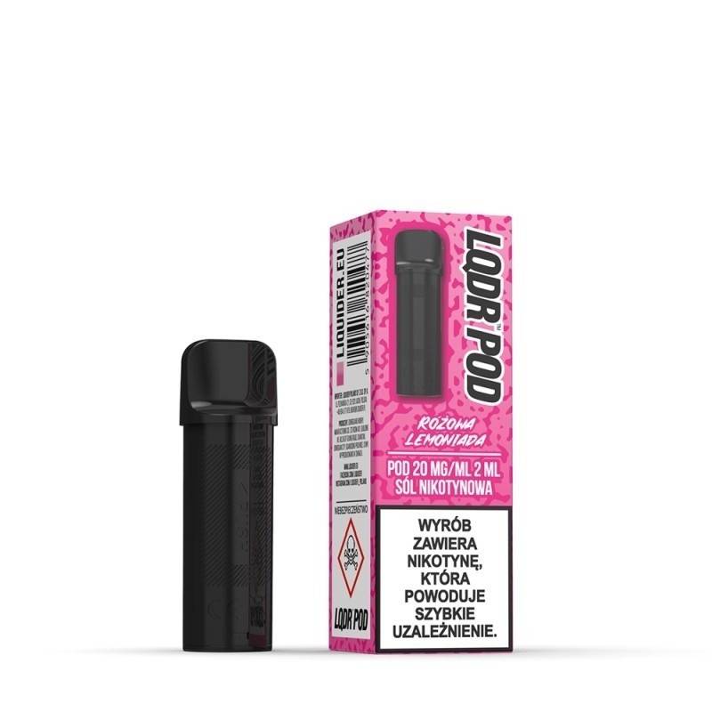 Wkład LQDR Pod 2ml - Limonade rose | Eliq Vapoteur