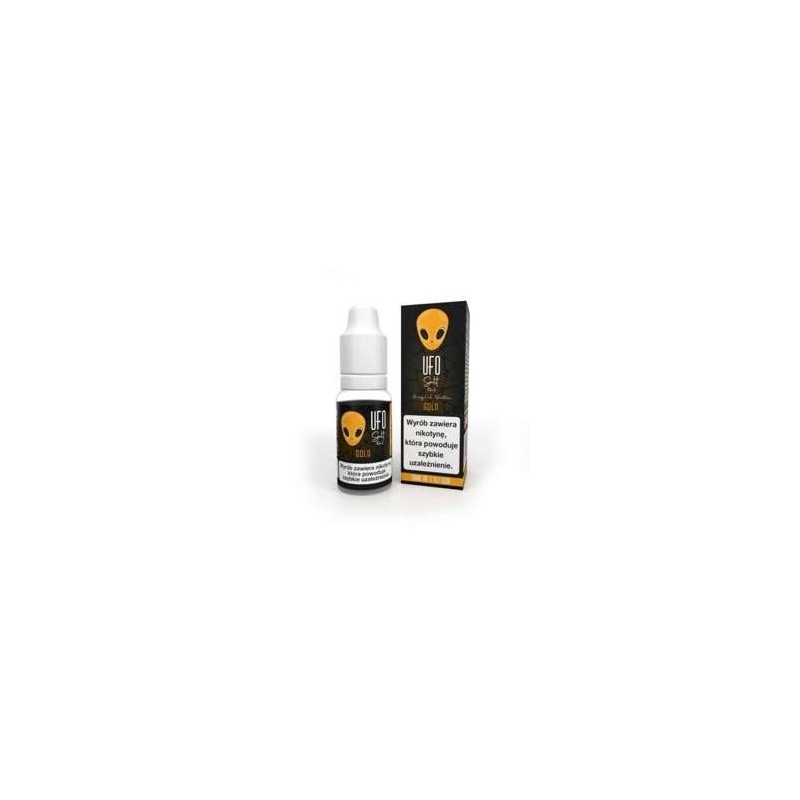 Liquid Salt UFO 10ml - Gold 20mg (A25) | Eliq Vapoteur
