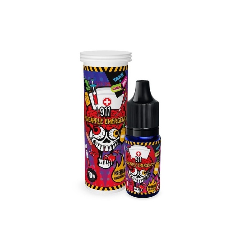 Koncentrat Chill Pill - Pineapple Emergency - 10ml | Eliq Vapoteur