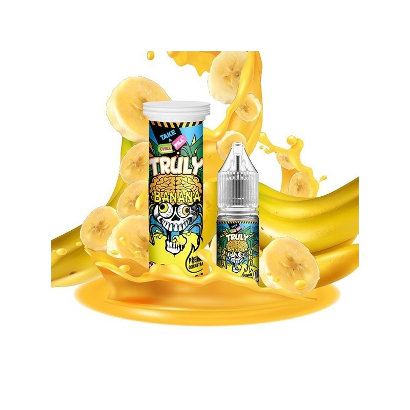 Concentré Chill Pill - Truly Banana - 10ml | EliqVapoteur