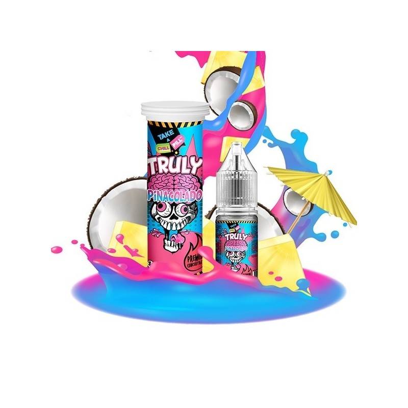 Chill Pill Concentrate - Truly Pinacolada - 10ml | EliqVapoteur