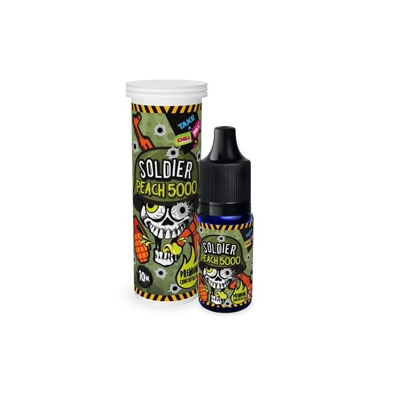 Koncentrat Chill Pill - Peach 5000 - 10ml | Eliq Vapoteur