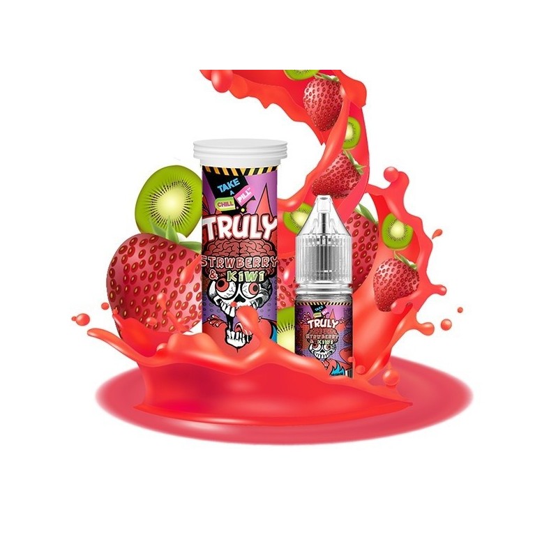 Concentré Chill Pill - Truly Strawberry Kiwi - 10ml | EliqVapoteur