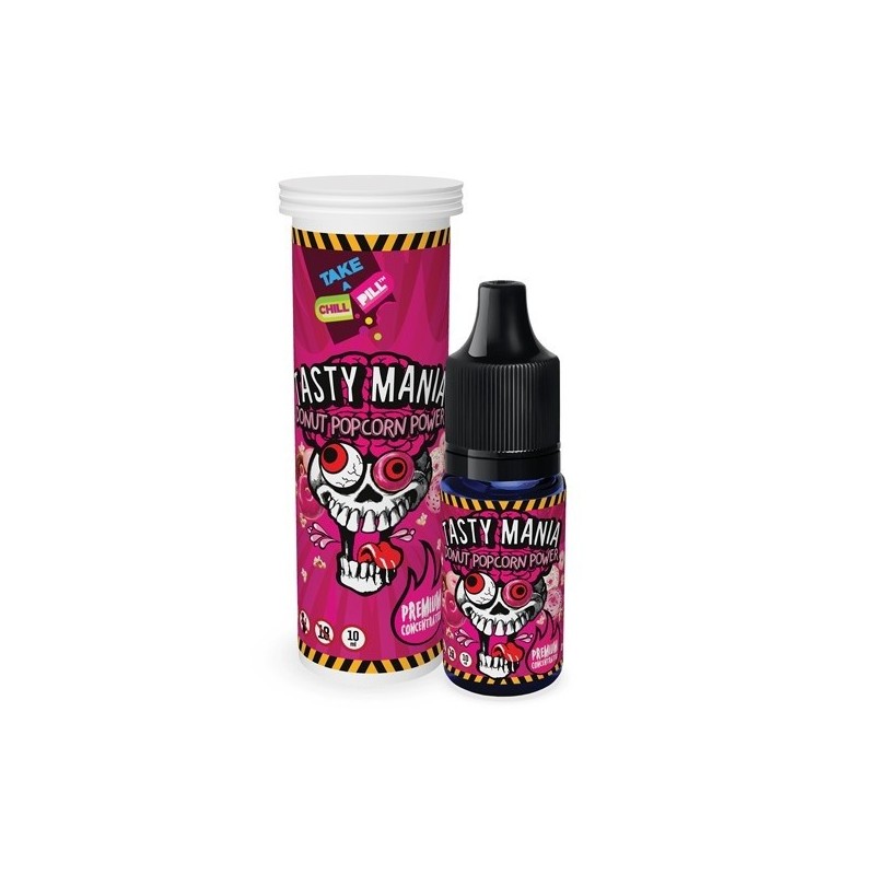 Koncentrat Chill Pill - Donut Popcorn Power- 10ml | Eliq Vapoteur