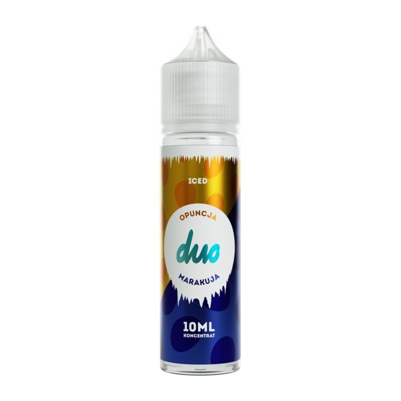Longfill DUO ICED koncentrat 10/60ml - OPUNCJA MARAKUJA | Eliq Vapoteur
