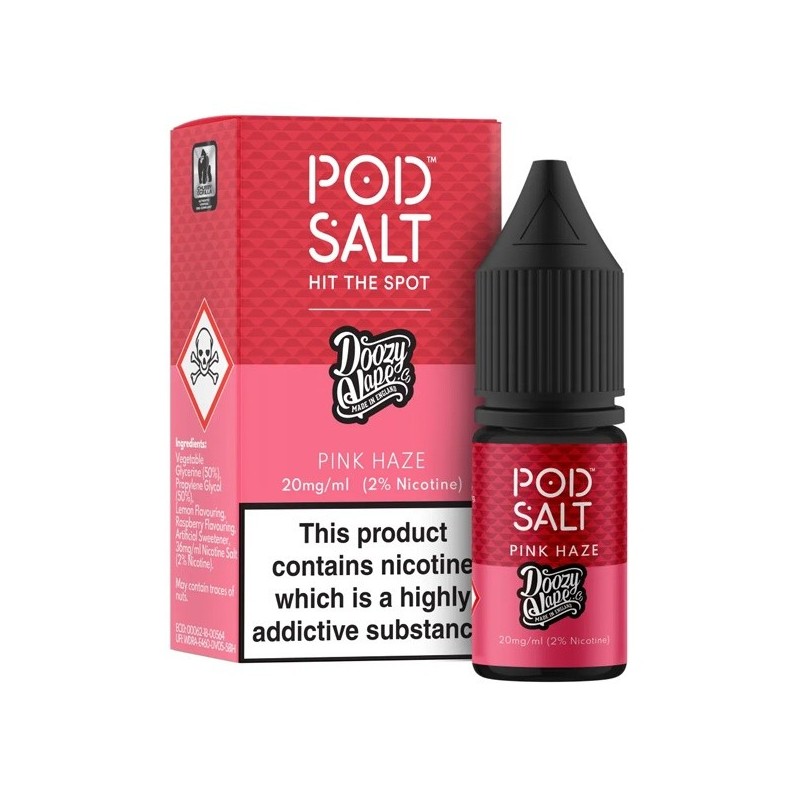 Liquid Pod Salt Fusion - Pink Haze - 10ml - 20mg (A25) | Eliq Vapoteur