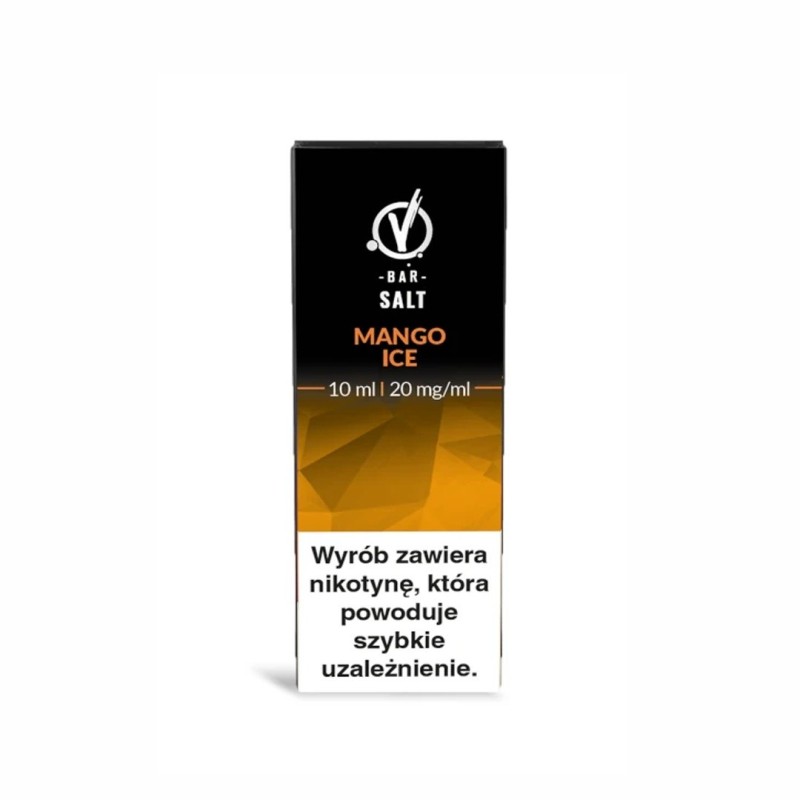 Liquid VBar Salt 10ml - Mango Ice 20mg (A25) | Eliq Vapoteur