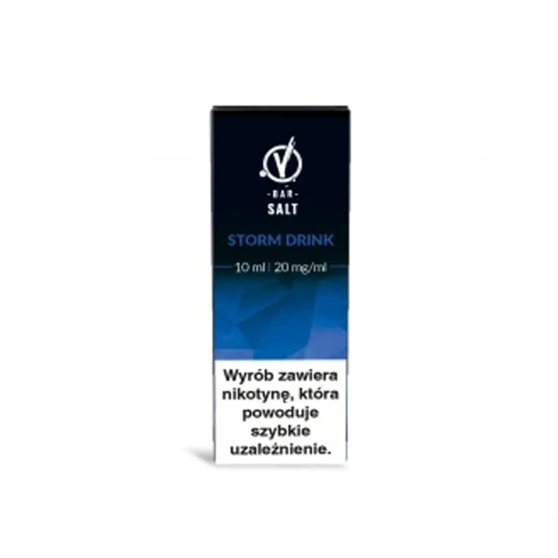 Liquid VBar Salt 10ml - Storm Drink 20mg (A25) | Eliq Vapoteur