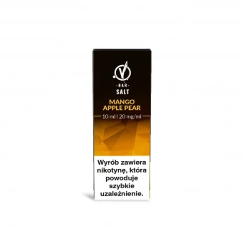 Liquid VBar Salt 10ml - Mango Apple Pear 20mg (A25) | Eliq Vapoteur
