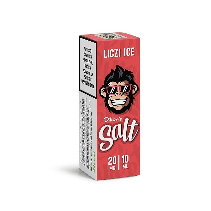 Dillon's Salt E-liquid - Lychee Ice 20mg 10ml | EliqVapoteur