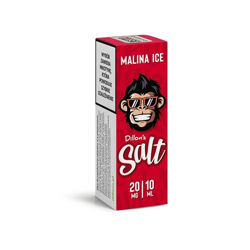 Liquid Dillon's Salt - Malina Ice 20mg 10ml  (A25) | Eliq Vapoteur